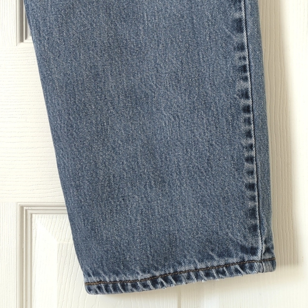 Levi's Y2K 550 Classic Medium Wash Relaxed Fit Straight Leg Denim Jeans 36 x 30 - Picture 16 of 16